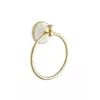 Полотенцедержатель ALL MARGHERITA золото-белый кольцо ORBI MG015
